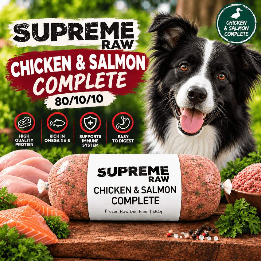 Supreme Raw | Chicken & Salmon Complete 80/10/10