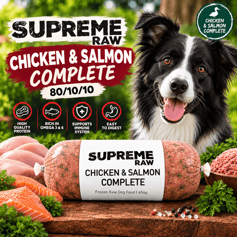 Supreme Raw | Chicken & Salmon Complete 80/10/10