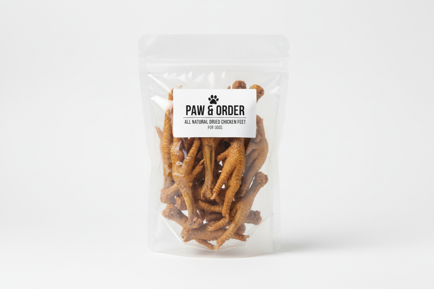 It's ok, but I just want white clear package where the dry chicken feet show very clearly