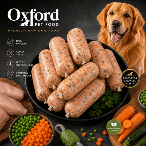 Frozen Chicken and Vegetables Mince - High Protein Dog Food