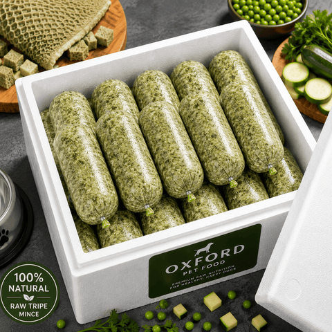 Frozen Minced Green Tripe For Dogs