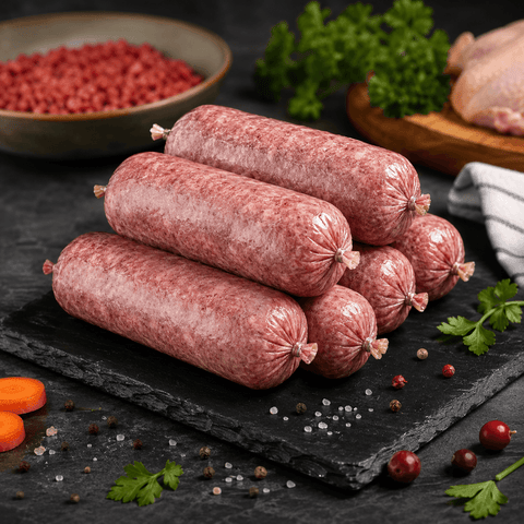 Frozen Dog Food, Mix Box [21 kg] - Includes Chicken, Chicken & Tripe, Chicken & offal